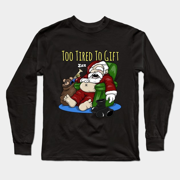 Ugly Christmas Long Sleeve T-Shirt by Markus Schnabel